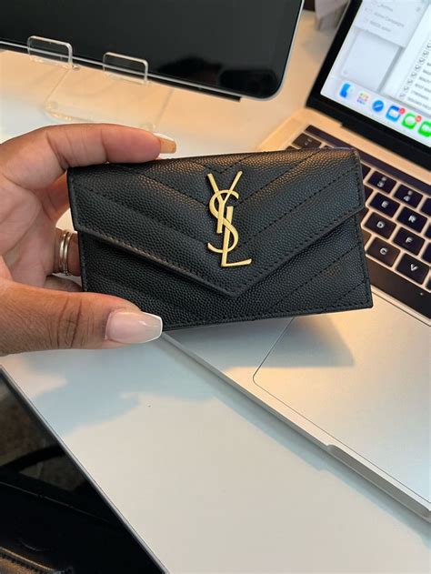 ysl wallet small